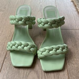 Dolce Vita Braided sandal heel